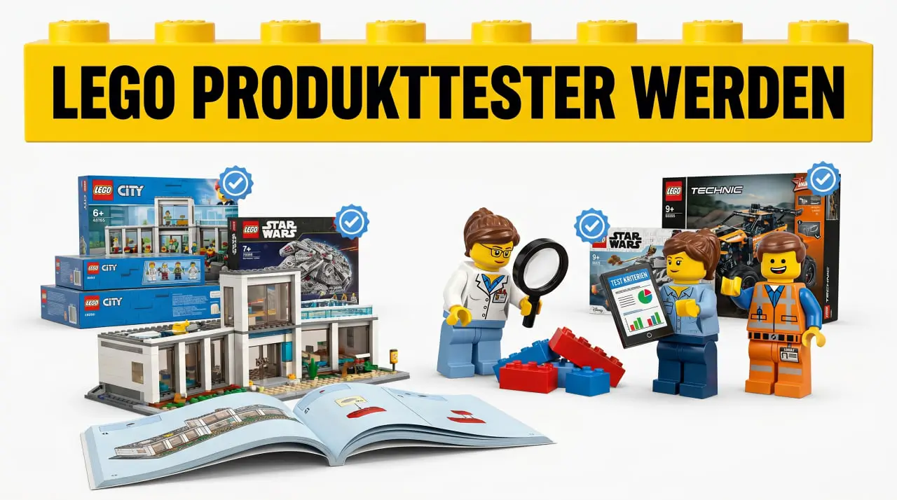 LEGO Produkttester werden — Aufgaben und Voraussetzungen